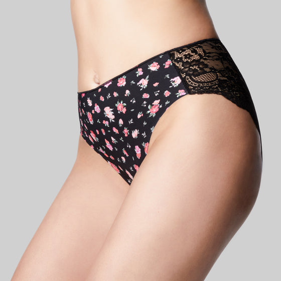 Precision & Lace Hi Cut by The Knicker - Buy it online now from
