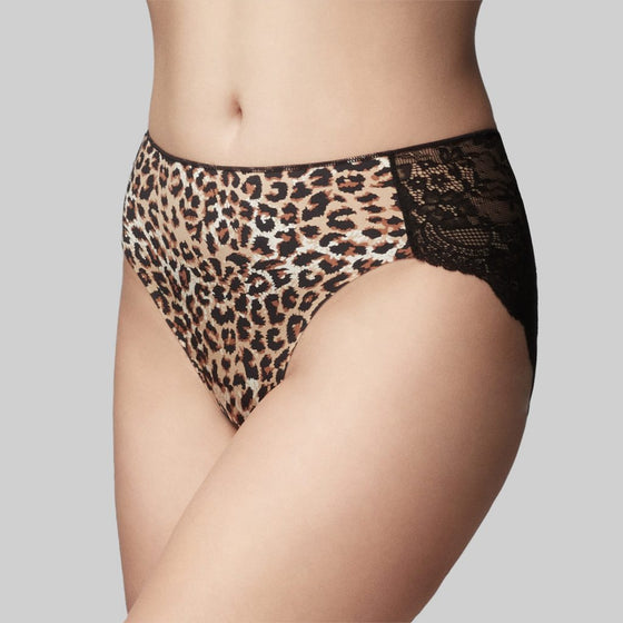 Precision & Lace Hi Cut by The Knicker - Buy it online now from Sassy Road