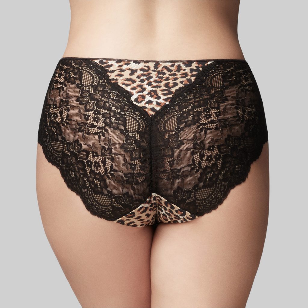 Precision & Lace Hi Cut by The Knicker - Buy it online now from Sassy Road